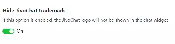 去掉Jivochat logo
